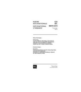 IEC 60255-22-6 Ed. 1.0 b:2001