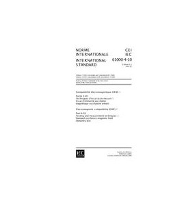 IEC 61000-4-10 Ed. 1.1 b:2001