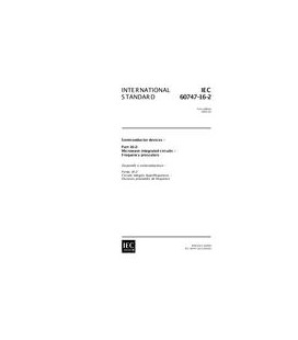 IEC 60747-16-2 Ed. 1.0 en:2001