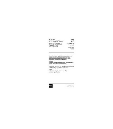 IEC 61076-5 Ed. 1.0 b:2001