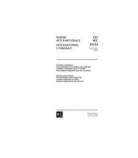 IEC 61513 Ed. 1.0 b:2001