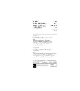 IEC 60439-3 Amd.2 Ed. 1.0 b:2001
