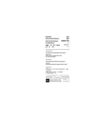IEC 60050-195 Amd.1 Ed. 1.0 b:2001