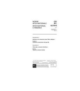 IEC 61754-6 Amd.1 Ed. 1.0 b:2001