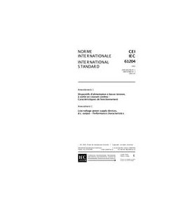 IEC 61204 Amd.1 Ed. 1.0 b:2001