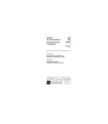 IEC 61217 Amd.1 Ed. 1.0 b:2000