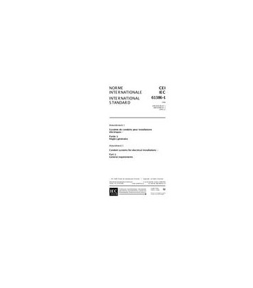 IEC 61386-1 Amd.1 Ed. 1.0 b:2000