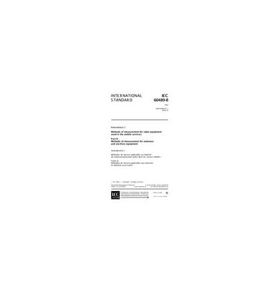 IEC 60489-8 Amd.1 Ed. 1.0 en:2000