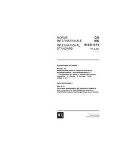 IEC 61347-2-10 Ed. 1.0 b:2000