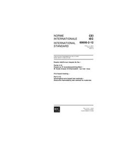 IEC 60695-2-12 Ed. 1.0 b:2000