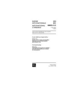 IEC 60695-2-11 Ed. 1.0 b:2000