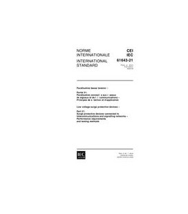 IEC 61643-21 Ed. 1.0 b:2000