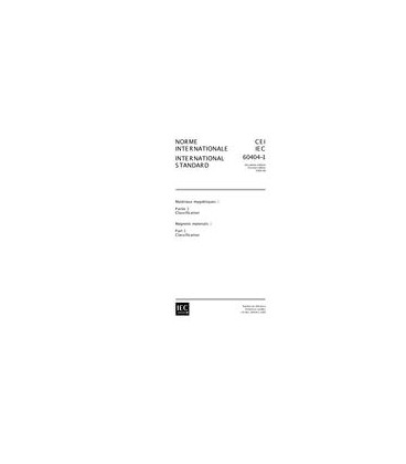 IEC 60404-1 Ed. 2.0 b:2000