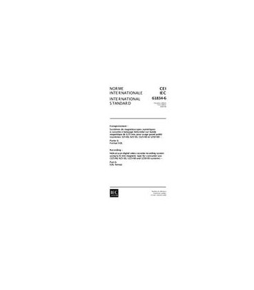 IEC 61834-6 Ed. 1.0 b:2000