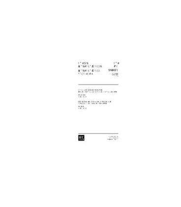IEC 62026-3 Ed. 1.0 b:2000