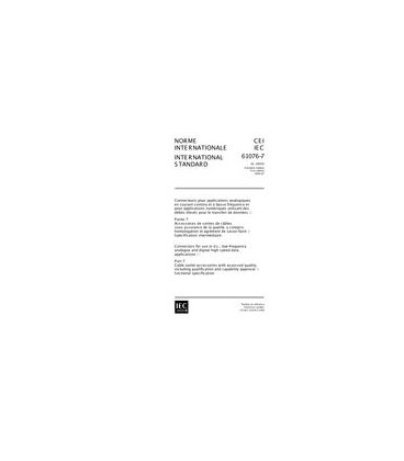 IEC 61076-7 Ed. 1.0 b:2000