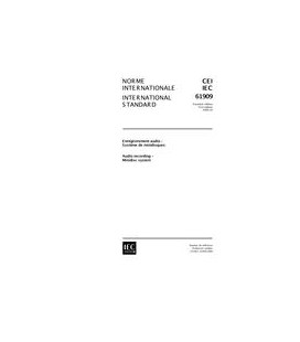 IEC 61909 Ed. 1.0 b:2000