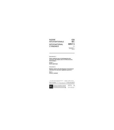 IEC 60917-1 Amd.1 Ed. 1.0 b:2000