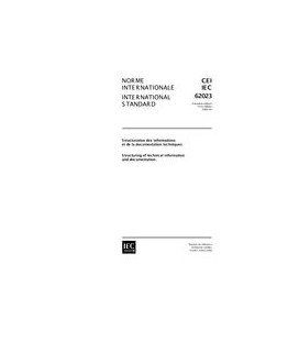 IEC 62023 Ed. 1.0 b:2000