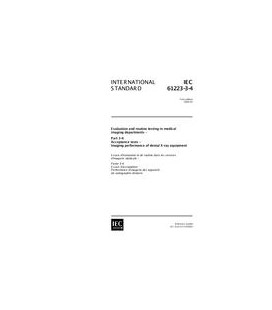 IEC 61223-3-4 Ed. 1.0 en:2000