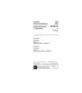IEC 60598-2-8 Amd.1 Ed. 2.0 b:2000