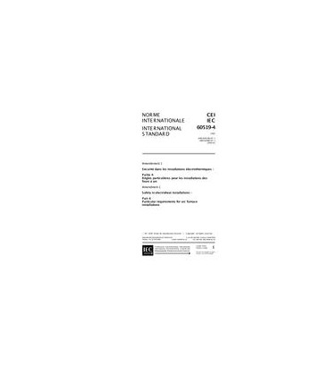 IEC 60519-4 Amd.1 Ed. 2.0 b:2000