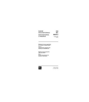 IEC 60244-1 Ed. 2.0 b:1999