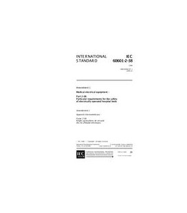 IEC 60601-2-38 Amd.1 Ed. 1.0 en:1999