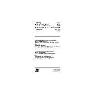 IEC 61300-3-24 Ed. 1.0 b:1999