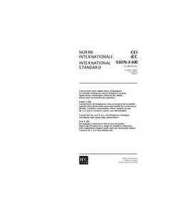 IEC 61076-3-100 Ed. 1.0 b:1999