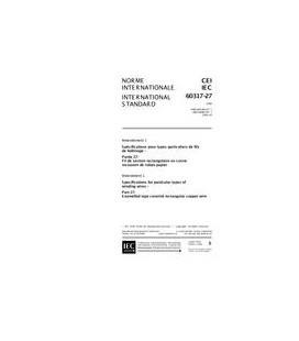 IEC 60317-27 Amd.1 Ed. 3.0 b:1999