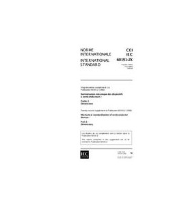 IEC 60191-2X Ed. 1.0 b:1999