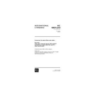 IEC 60874-14-9 Ed. 1.0 en:1999