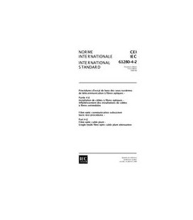 IEC 61280-4-2 Ed. 1.0 b:1999
