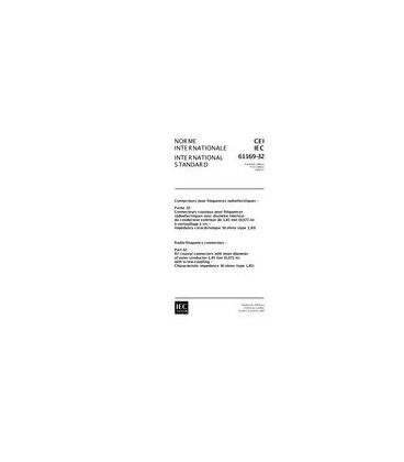 IEC 61169-32 Ed. 1.0 b:1999