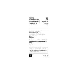 IEC 60191-2W Ed. 1.0 b:1999