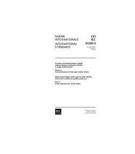 IEC 61595-3 Ed. 1.0 b:1999