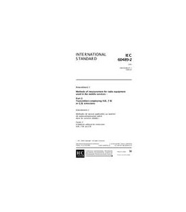 IEC 60489-2 Amd.1 Ed. 2.0 en:1999