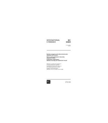 IEC 61023 Ed. 2.0 en:1999