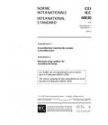 IEC 60630 Amd.3 Ed. 2.0 b:1999