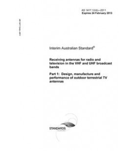 AS 1417.1(Int)-2011                        [ Superseded ]