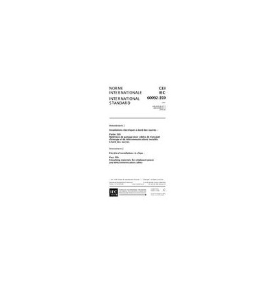 IEC 60092-359 Amd.2 Ed. 1.0 b:1999