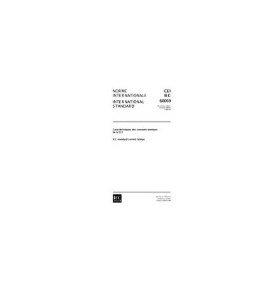 IEC 60059 Ed. 2.0 b:1999