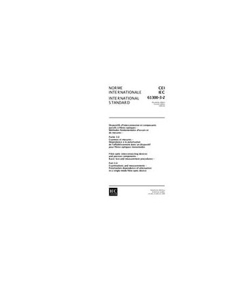 IEC 61300-3-2 Ed. 2.0 b:1999