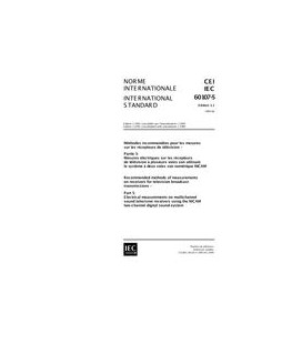 IEC 60107-5 Ed. 1.1 b:1999