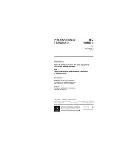 IEC 60489-1 Amd.2 Ed. 2.0 en:1999