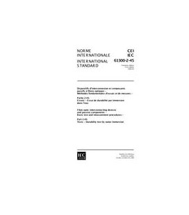 IEC 61300-2-45 Ed. 1.0 b:1999