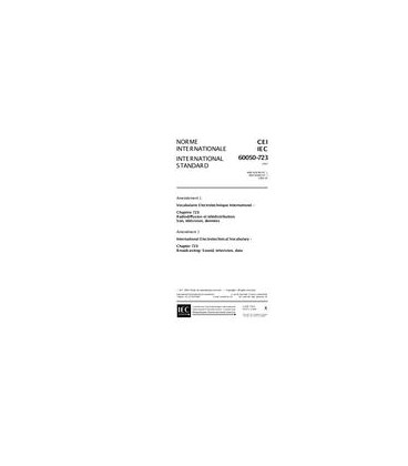 IEC 60050-723 Amd.1 Ed. 1.0 b:1999