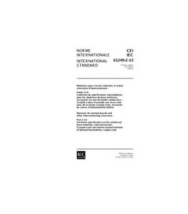 IEC 61249-2-13 Ed. 1.0 b:1999