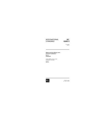 IEC 61892-3 Ed. 1.0 en:1999
